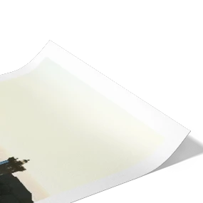 Papier d'art seul avec marge blanche